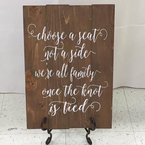 Wedding signs