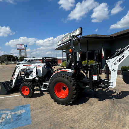 DIY EquipmentA Bobcat tractor