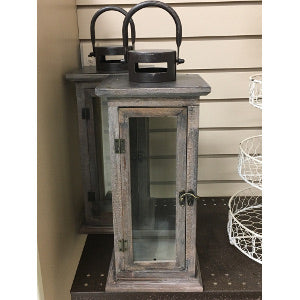 Rustic 16 Lanterns