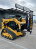 Post Driver Attachment for Skid Steer