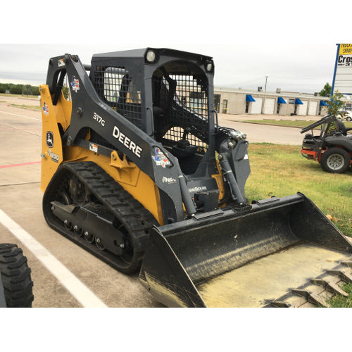 Compact Skid Steer Track Loader